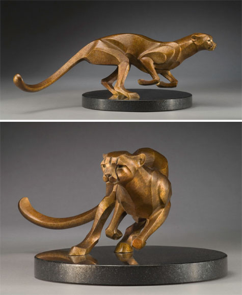 Rosetta Sculpture - Portfolio - African Cats